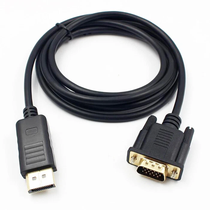 6 Ft DisplayPort DP to VGA / SVGA Adapter Cable - Image 1 of 1