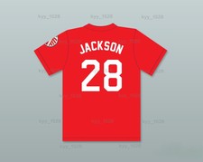 Custom Bo Jackson 28 Memphis Chicks Red Baseball Jersey Stitched S-6XL