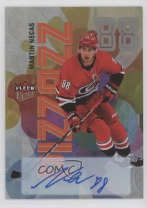 2021-22 Upper Deck Fleer Ultra Pizzazz Auto Martin Necas #PZ-22 Auto