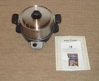 Pro Health Ultra 19 9 7p Magnetic Induction Core Waterless Cookware 9 Skillet Ebay