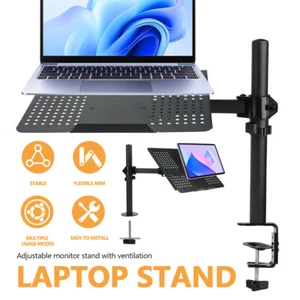 Monitorhalter Laptop Halterung Monitorarm für 13-32 Zoll LCD & 16 Zoll Notebook - Bild 1 von 24