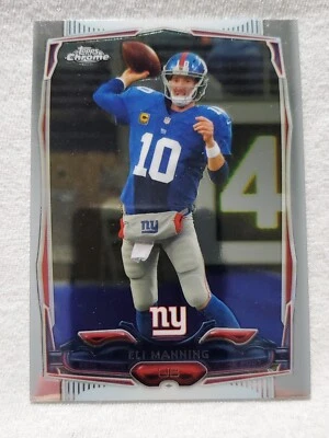 2014 Topps Chrome - Eli Manning #93 vNew York Giants  - Image 1 of 2