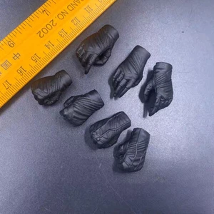 Modellino guanti donna neri scala 1/6 * 7 per 12" HT action figure scena prop - Foto 1 di 3