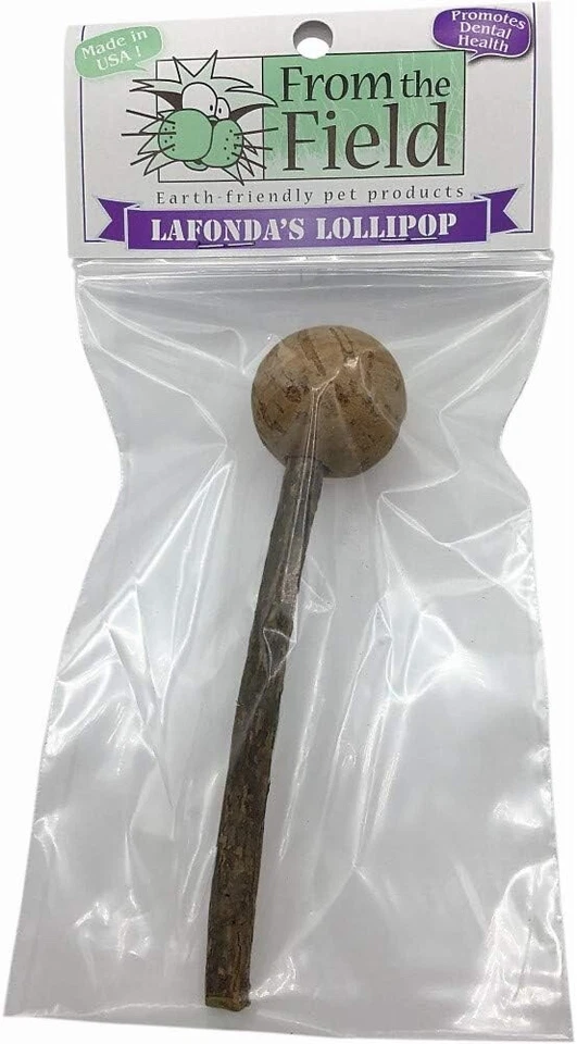 From The Field Lafonda's Lollipop Silver Vine Stick Organic Catnip Treated USA - Image 1 of 1