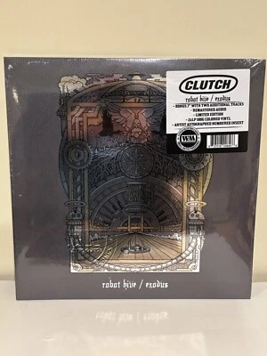 Clutch Robot Hive/ Exodus Collectors LP. 180gm. Silver/ Gold Autographed Insert. - Image 1 of 4