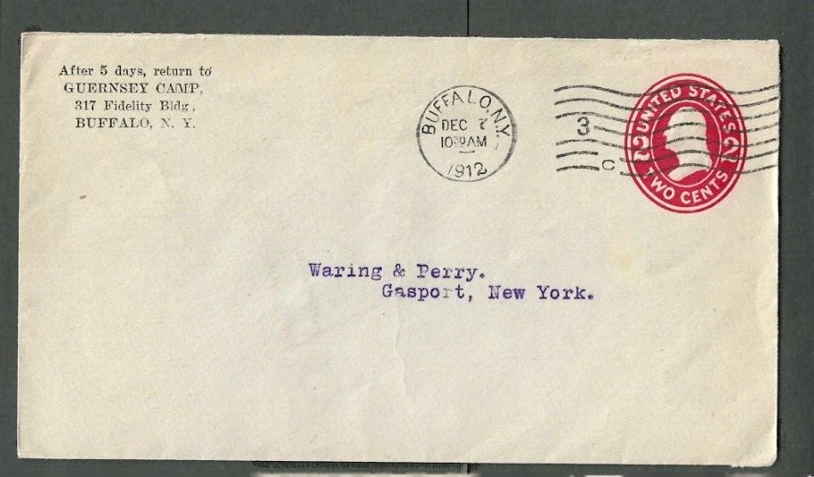 1912 Buffalo NY Gurnsey Camp - Image 1 of 1