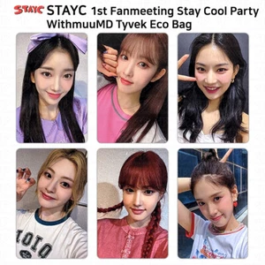 StayC 1st Fan Meeting Stay Cool Party Oficial MD Tyvek Eco Bolso Tarjeta Fotográfica KPOP - Imagen 1 de 25