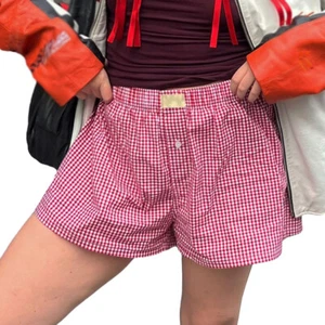 Women's Soft Sleepwear Pajama Shorts Bottoms Cotton Plaid Lounge Pants S-2XL - Picture 1 of 9