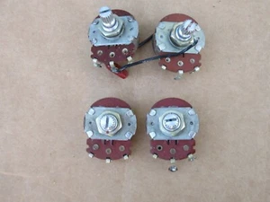 Vintage 1960s Teisco 500K Pots Set With Cap Japan Kawai Kent Polaris Stradolin - Picture 1 of 5
