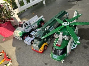 Hess Toy Collection (truck, cruiser, semi and helicopter) - Picture 1 of 8
