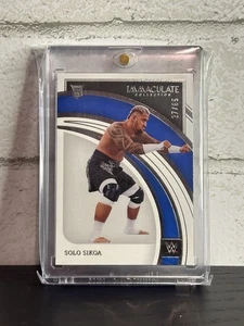 2022 Panini Immaculate WWE Solo Sikoa Rookie RC #27 /65 - Bloodline Tribal Chief - Bild 1 von 12