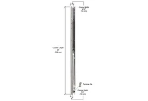 CRL FA3330 34" Window Channel Balance - 3330 or 33-3 - Picture 1 of 4