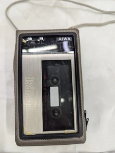 Vintage Aiwa HS-J2 Cassette Boy Player Recorder tragbares AM/FM Radio gebraucht - Bild 1 von 10