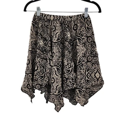 ABERCROMBIE & FITCH Handkerchief Asymmetrical Skirt Womens Small S Whimsigoth - Image 1 of 3