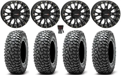 System 3 ST-3 15" Wheels Bk 37" RocScraper Tires Polaris RZR XP 1000 / PRO XP - Image 1 of 4