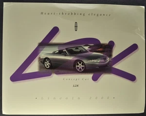 2000 Lincoln L2K Roadster Concept Car Brochure Sheet Original - Picture 1 of 2