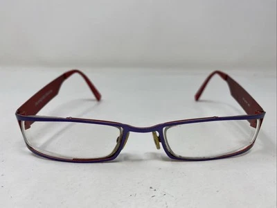 Marco de gafas de borde completo violeta/rojo FRANÇOIS PINTON Y44 L495 52-19-135 IN04 Foto 1 de 4