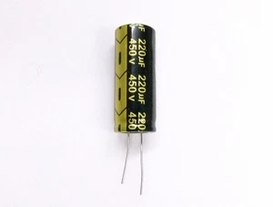 220uF 450V 105C Niedrig Esr Radial Elektrolytkondensator Hifi Audio - Picture 1 of 2