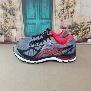 Zapatillas de running Asics GT 2000 3 para hombre talla 11 T502N (4E) gris, rojo - Imagen 1 de 8