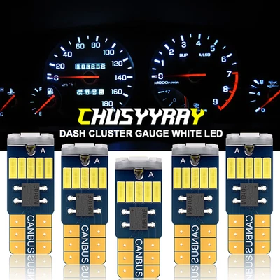para 95-98 Chevy C1500 K1500 Truck Instrument Cluster Gauge luces LED blancas Foto 1 de 4