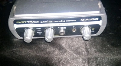 M-AUDIO Fast Track guitar/Mic Recording Interface - Image 1 of 3