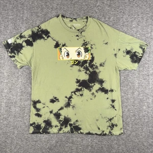 Hunter x Hunter Hemd Herren Large grün schwarz Batik Gon Anime Hypland Grafik - Bild 1 von 7