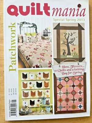 Quilt Mania Quilt Magazine PATCHWORK Spring Special Issue 2013 Pieced Scrappy - Image 1 of 4