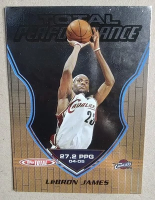 LeBron James - 2006 Topps Total Total Performance #TP2  - Basketball - EX - Image 1 of 4