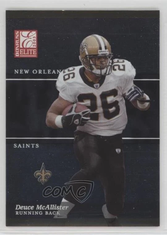 2003 Donruss Elite Deuce McAllister #78 - Image 1 of 2