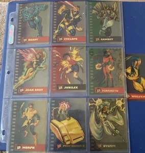 1995 Fleer Ultra X-Men Suspended Animation 10er Set. Neuwertig - Bild 1 von 12