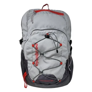 Patagonia Chacabuco 32L Backpack Gray Red Laptop Hiking School Travel Bag - Picture 1 of 15