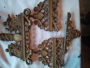 Vintage Zaanse Uhr Top und Frontverzierungen - Bild 1 von 3