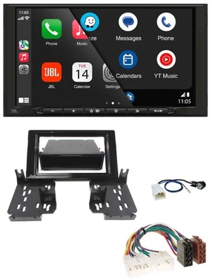 JBL MP3 DAB Bluetooth USB 2DIN Autoradio für Toyota Prius ab 2016 schwarz - Bild 1 von 4
