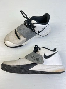 Nike Kyrie Flytrap III JBY White Black Cool-Gray Boy's 2Y BQ562-102 Basketball - Picture 1 of 7