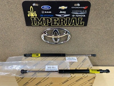 2010-2013 TOYOTA HIGHLANDER BACK WINDOW STAYS PISTONS STRUTS GENUINE OEM  - Image 1 of 4