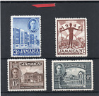 Jamaica Gv1, 1945, P12.5 4 Val. To 2S Sg 134, 136, 137 & 138 H.Mint