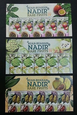 Rare Fruits IV Malaysia 2013 Nam Nam Passion Plant Food (stamp with title) MNH - Image 1 of 4