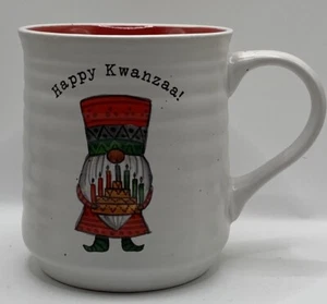 Sheffield Home Happy Kwanzaa Mug Gnome Coffee Tea Hot Cocoa Holiday - Picture 1 of 5