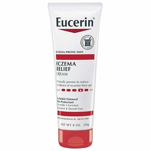 Eucerin, Ekzem Relief Körpercreme, duftstofffrei, 8,0 Unzen groß (226 g) schnell UK  - Bild 1 von 3