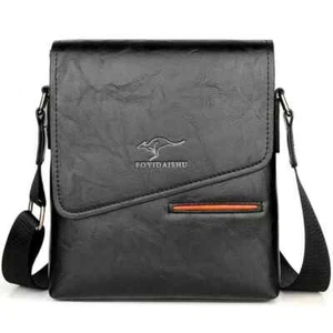 Borsa Messenger di Lusso Uomo Pelle Casual Borsa a Tracolla per Uomo - Foto 1 di 26