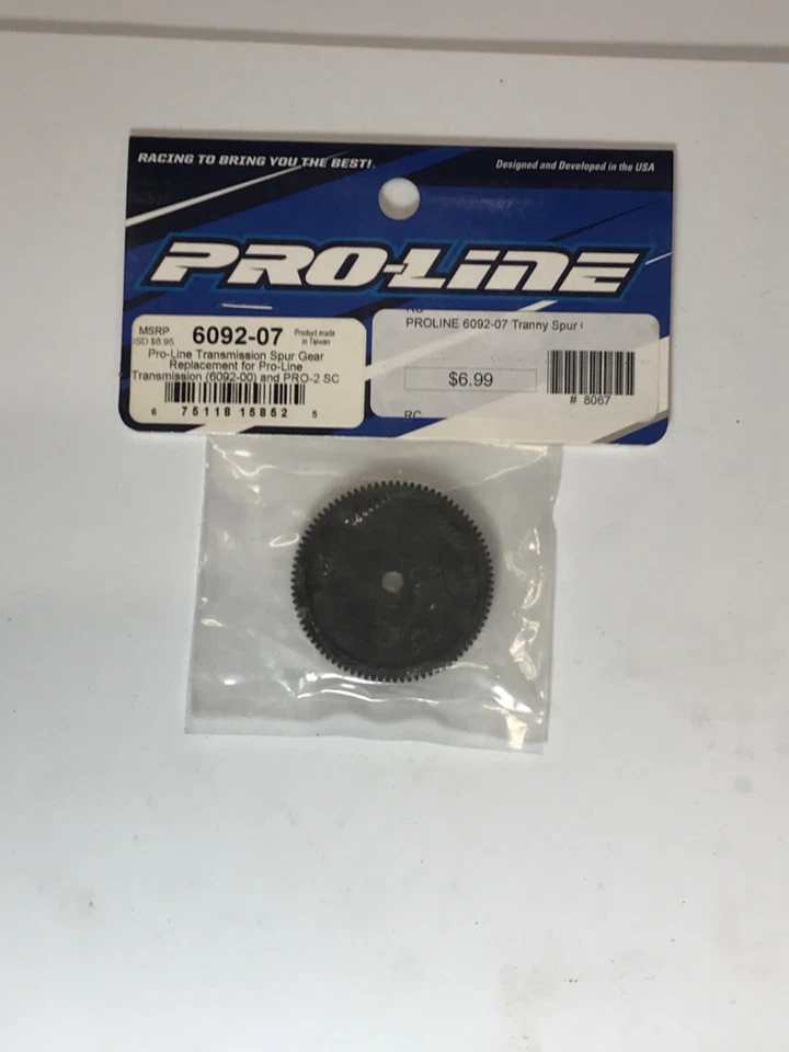 RC Pro-Line Transmission Spur Gear Replacement #6092-07 from Mid America - Image 1 of 1