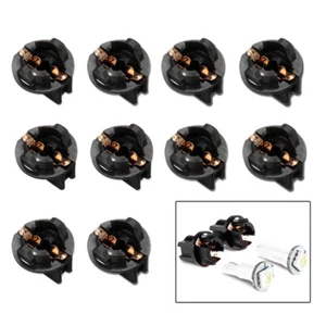 10x Twist Lock T10 W5W 168 192 194 Wedge Instrument Panel Dash Light Base S &q& - Picture 1 of 9