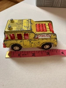 Vintage Tootsietoy Emergency Police Rescue vehicle - Structurally Sound - Picture 1 of 5