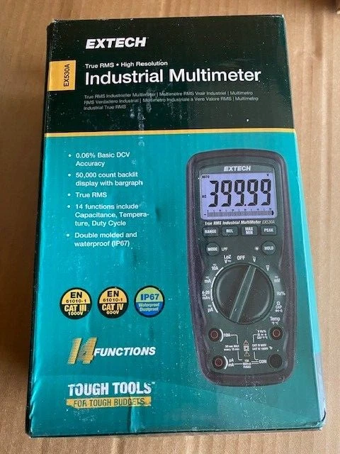Extech EX530A Heavy Duty True RMS Multimeter - Image 1 of 1