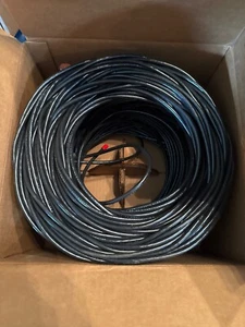New NOS Belden 9275 Unreel Antenna TV 75 Ohm Wire Coax Cable Spool 12 Lb Box USA - Picture 1 of 10