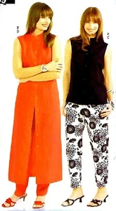 SELTEN MS VERY EZ ÄRMELLOSES TOP, KLEID & HOSE SCHNITTMUSTER 8-12 Butterick 4499 - Bild 1 von 2