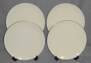 Set (4) Lenox OLYMPIA - PLATINMUSTER Speiseteller MADE IN USA - Bild 1 von 6