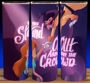 Max & Roxanne You Stand Out Above the Crowd Goofy Movie Cup Mug Tumbler - Picture 1 of 3