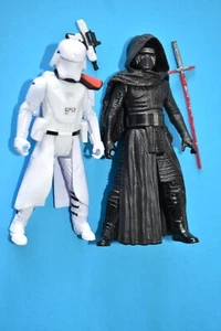 KYLO REN AND OFFICER THE FORCE AWAKENS STAR WARS FIGURES REF D1858 - Picture 1 of 2