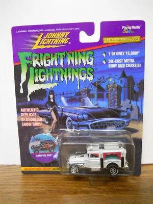 Johnny Lightning Fright'ning Lightnings Vampire Van White Series No. 3 Die Cast - Image 1 of 4